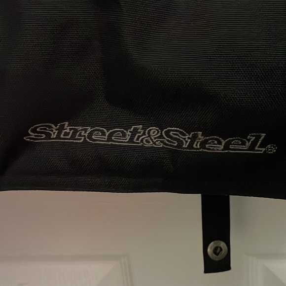 Men's black STREETS & STEEL Shell jacket with protection. Size XL - Picture 2 of 11